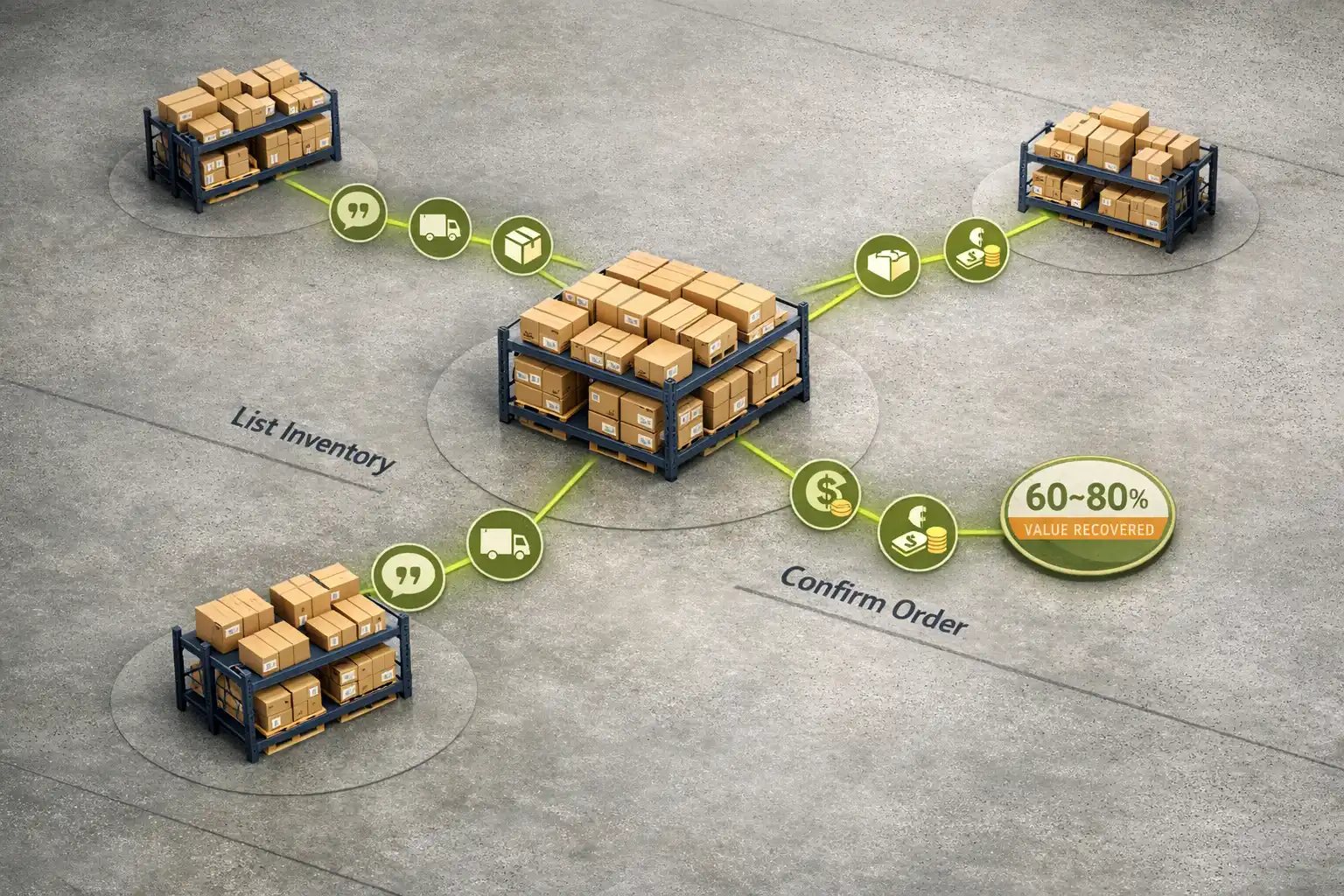 How Peer-to-Peer Sharing Reduces Inventory Waste