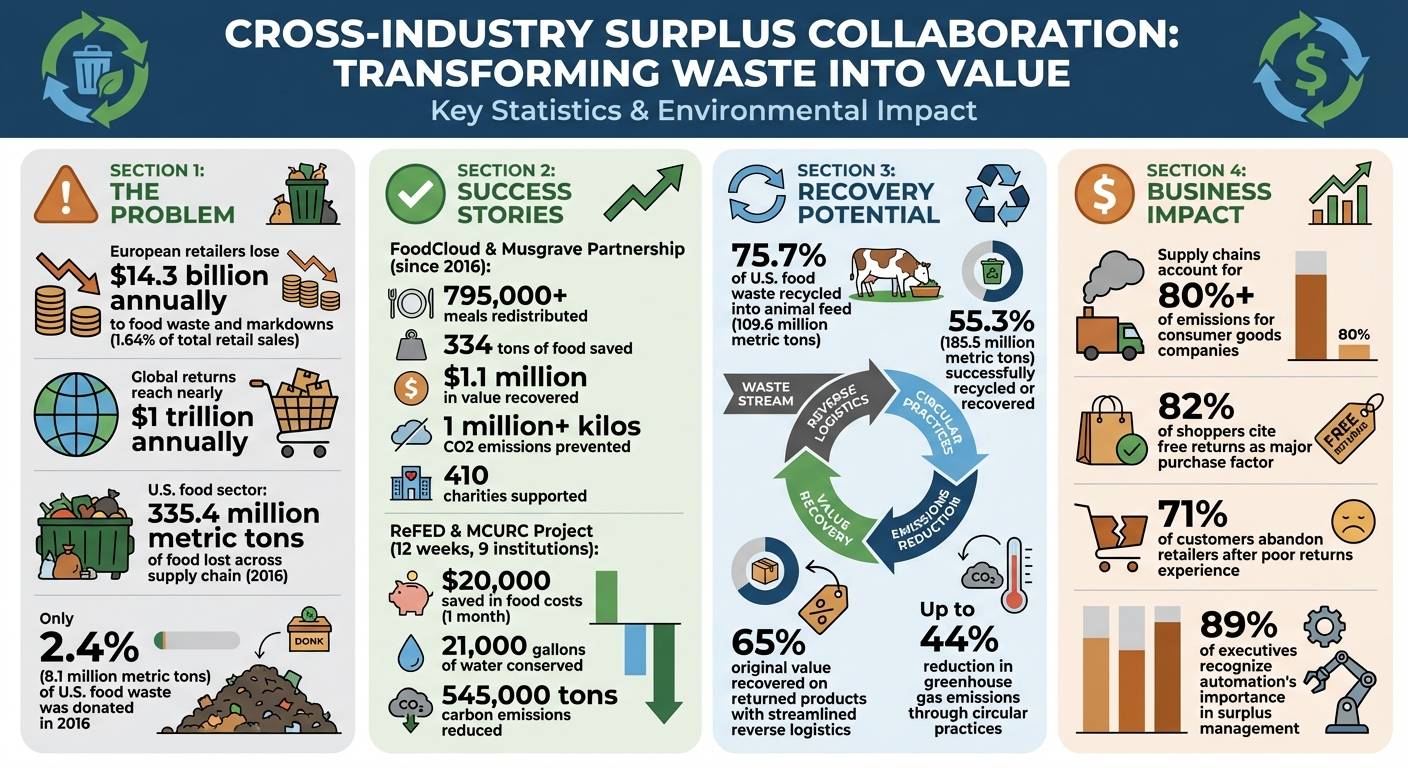 Cross-Industry Surplus Collaboration Impact: Key Statistics and Benefits